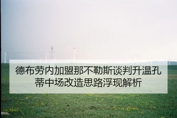 德布劳内加盟那不勒斯谈判升温孔蒂中场改造思路浮现解析