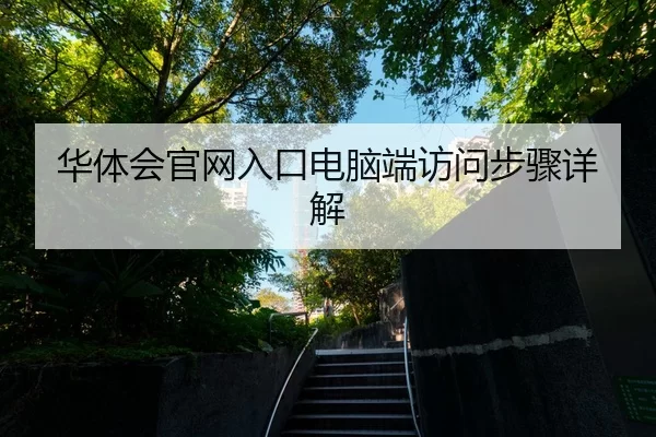 华体会官网入口电脑端访问步骤详解